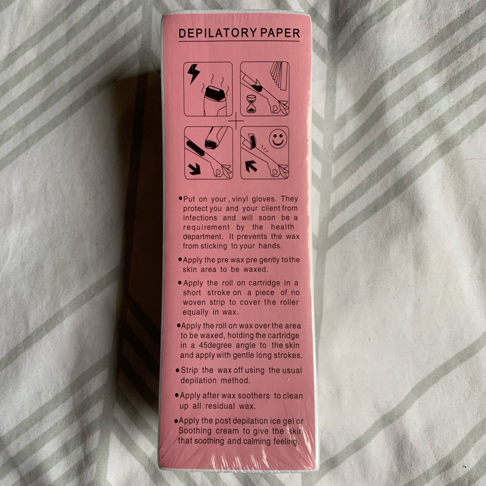 **FREE ADD ON** Wax Strips (pack of 100)